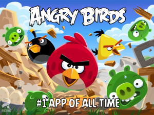 Angry Birds, Flickr, Twitter   Google    